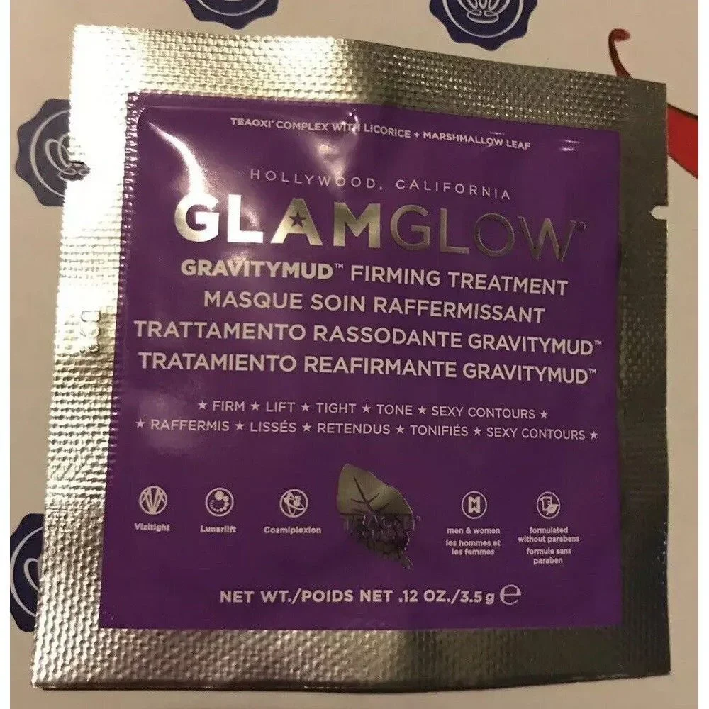GLAMGLOW GRAVITYMUD Firming Treatment Power Rangers Rita Repulsa 1oz & Sample - Picture 5 of 6